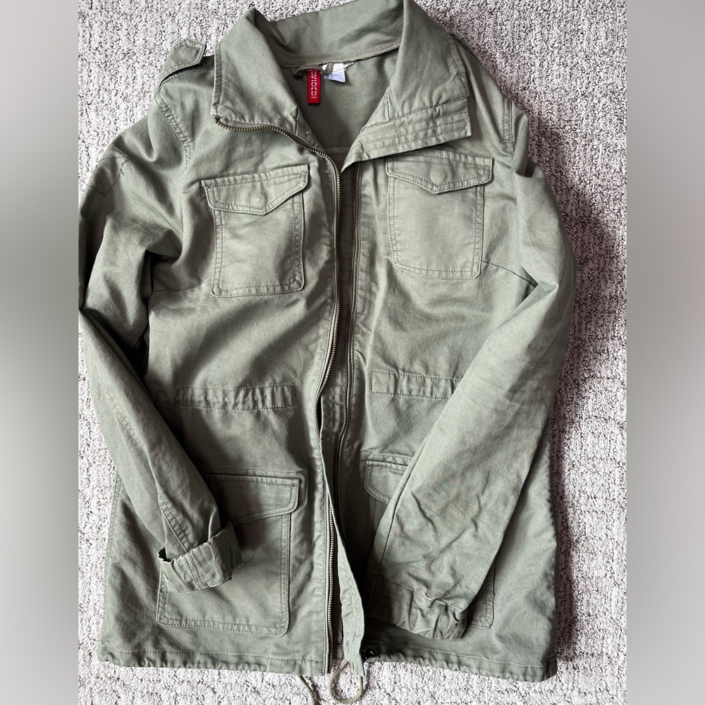 Divided by H&M Olive Utility Jacket